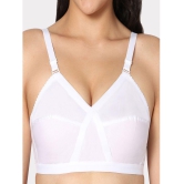 IN CARE LINGERIE - White Cotton Non Padded Women's T-Shirt Bra ( Pack of 1 ) - None