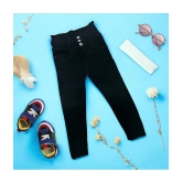 Girls Premium Plain Denim Jeans- Black - None