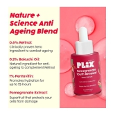 Plix 0.6% Retinol Face Serum & 1.20% Retinol Night Cream Combo Reduces Fine Line & WrinklesPack of 2