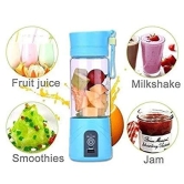 Portable USB Electric Juicer - 6 Blades (Protein Shaker)  by Ruhi Fashion India