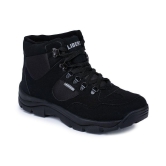 Liberty High Ankle Black Safety Shoes - 9