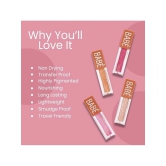 Seven Seas Babe Glittery Lip Gloss Water & Smudge Proof With High Shine Lip Color For Glossy Look