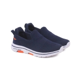 ASIAN SUPERWALK-08N Navy Mens Slip-on Shoes - None