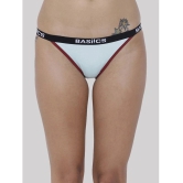 BASIICS By La Intimo - Multicolor BCPBR090C Cotton Lycra Solid Womens No Panty Line ( Pack of 3 ) - None