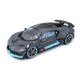 sevriza 1:32 Scale Model Alloy Metal Bugatti Divo Sports Car Model with Light and Sound Open Doors Pull Toy, Multi - Multi-Color