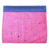 Garvi Gurjari (A Gujarat Govt Enterprise Pink Cotton Clutch Bag