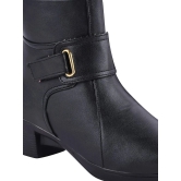 Shoetopia Black Womens Ankle Length Boots - None