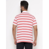 GENTINO - Pink Cotton Blend Regular Fit Mens Polo T Shirt ( Pack of 1 ) - None