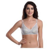 Madam Net/Mesh T-Shirt Bra - Grey Single - 38B