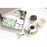 Self care box - Green Floral