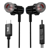 Bell BLHFK520 Type C Wired Earphone In Ear Noise Isolation Black