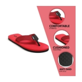 G Best Red Mens Thong Flip Flop - None