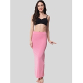 SELETA - Pink Saree Shapewear Spandex Women's Shaping  Bottoms ( Pack of 1 ) - None