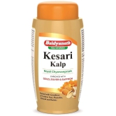 Baidyanath Kesari Kalp Royal Chyawanprash - Enriched with Gold, Silver & Saffron, 1.5 kg (Combo of 1 kg & 500 gm)