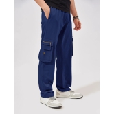 Baggy Side Zip Pocket Navy Cargo-M / Navy