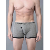 Pack of 4 Dollar Bigboss Assorted Solid Cotton Blend Men Trunk - None