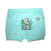 HAP - Multi Cotton Girls Bloomers ( Pack of 5 ) - None