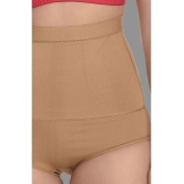 Madam - Beige Spandex Womens Shaper Brief ( Pack of 1 ) - None