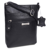 samtroh 10 Ltrs Black Sling Bag for Unisex