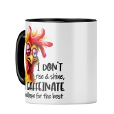 Caffeinate Coffee Mug-Dark Blue