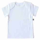 3pc Combo Pack  White Short Sleeve Top (100% Cotton Interlock Biowash)