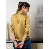 Rumi Satin Shirt-M