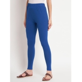 SELETA - Blue Cotton Women's Leggings ( Pack of 1 ) - None