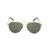 Green Aviator Sunglasses for Men