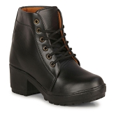 Ishransh - Black Women's Ankle Length Boots - None