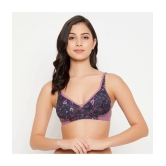 Clovia - Navy Blue Cotton Non Padded Womens Everyday Bra ( Pack of 1 ) - None