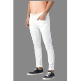 x20 - White Denim Skinny Fit Men's Jeans ( Pack of 1 ) - None