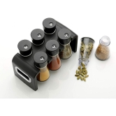 Arshalifestyle  Revolving Plastic Spice Rack Masala Organiser (6 Pcs)