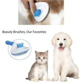 KIT & CO Cat Brush Dog Grooming Brush, Pet Hair Cleaner Brush| Soft Massage Comb Slicker Dogs Accessories for Shedding Removing Cleaning Short Long Haired Cats Kitten Puppy Rabbit