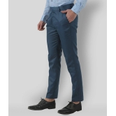 Inspire Clothing Inspiration - Blue Polycotton Slim - Fit Mens Formal Pants ( Pack of 1 ) - None