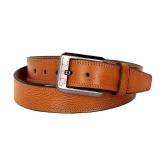 Leather World - Leather Men's Casual Belt ( Pack of 1 ) - None