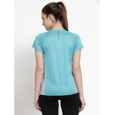 Uzarus Green Polyester Tees - Single - None