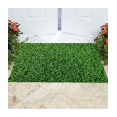 Revexo - Anti-skid Plastic Door Mat ( 40 X 60 cm ) Single - Green - Green