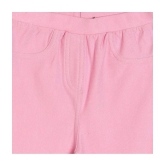 MINI KLUB Girls Pink Jeggings - None