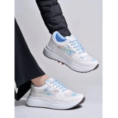 Shoetopia Blue Womens Sneakers - None