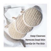 mCaffeine Natural Loofah for Deep Cleansing & Dead Skin Removal