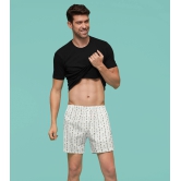 Remix Cotton Boxers Streetlight White M