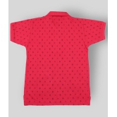 NEUVIN - Pink Cotton Blend Boys Polo T-Shirt ( Pack of 1 ) - None