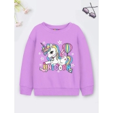 Trampoline Girls Full Sleeve Printed Sweatshirt (Pack of 1) - None