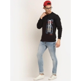 Rodamo  Men Black Printed Sweatshirt