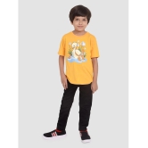 Neo Garments - Yellow Cotton Boys T-Shirt ( Pack of 1 ) - None