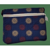 Nirjhari Crafts Handmade 100% Cotton Utility Bag cum Purse