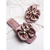 Stylestry Mauve Womens Flats - None