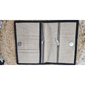 JFL Jute & Cotton hand clutch