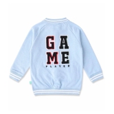 Juscubs Blue Cotton Boys Sweatshirt ( Pack of 1 ) - None