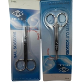 Bell Imported Nail and Safety Cut Scissor- Pack of 2